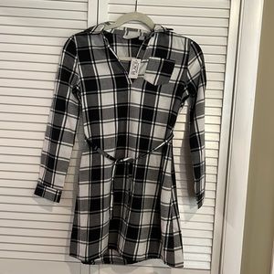 NWT Children’s Place Plaid Long Sleeve Girls Dress